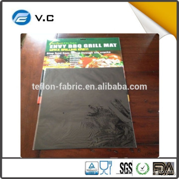 Free Sample china supplier fire retardant bbq grill mat whosale Non stick fiberglass BBQ grill mat on Amazon